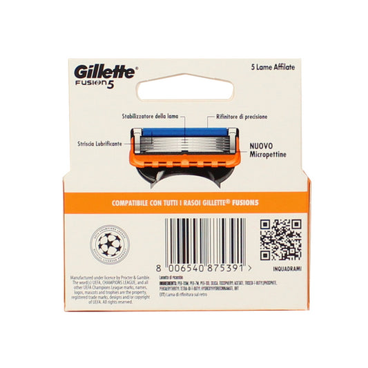 GILLETTE FUSION 5 LAME MANUAL