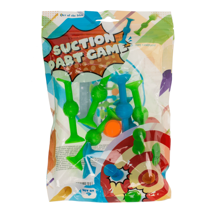 GIOCO DI FRECCETTE A VENTOSA CA. X CM 9 PZ.