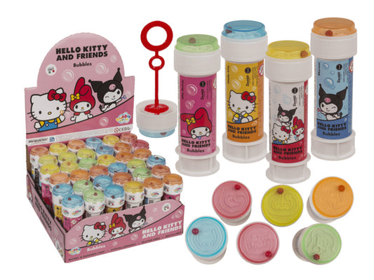 GIOCO DI PAZIENZA CON BOLLE DI SAPONE HELLO KITTY CON CIRCA