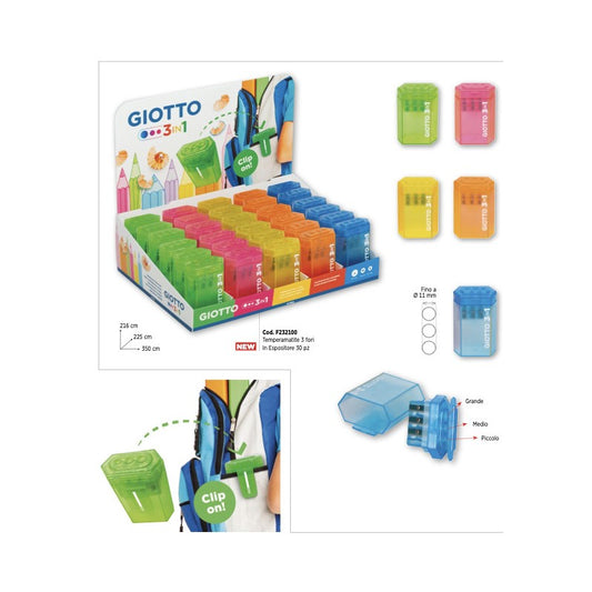 ESP. GIOTTO TEMPERAMATITE 3FORI COL. ASS.