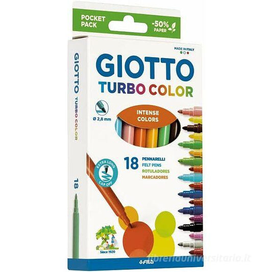 GIOTTO TURBO COLOR 18COL.