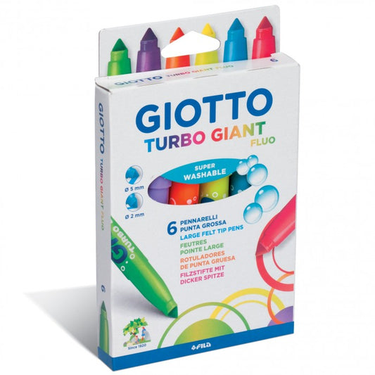 AST 6 COL. GIOTTO TURBO GIANT FLUO