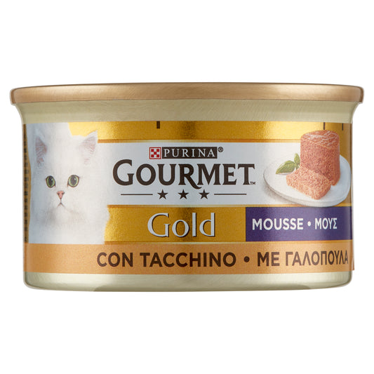 GOURMET GOLD MOUSSE TACCHINO GR.85