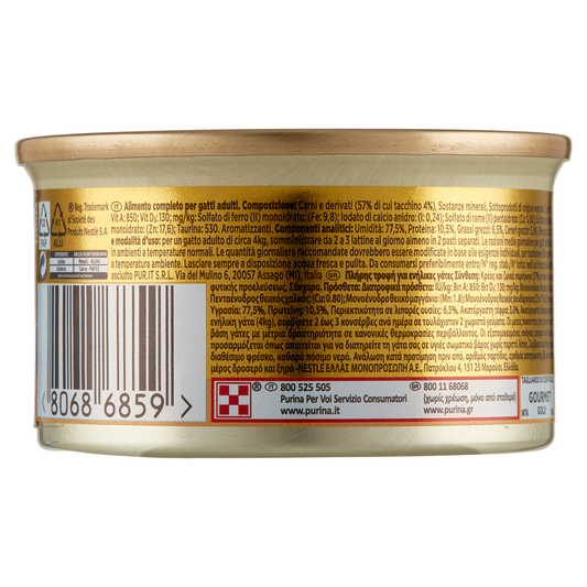 GOURMET GOLD MOUSSE TACCHINO GR.85