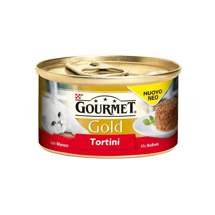 GOURMET GOLD TORTINI MANZO GR.85