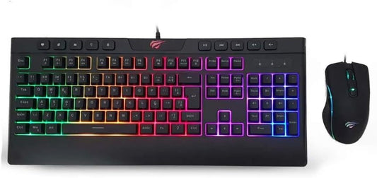 HAVIT COMBO GAMING TASTIERA SILENZIOSA   MOUSE DPI REGOLABIL