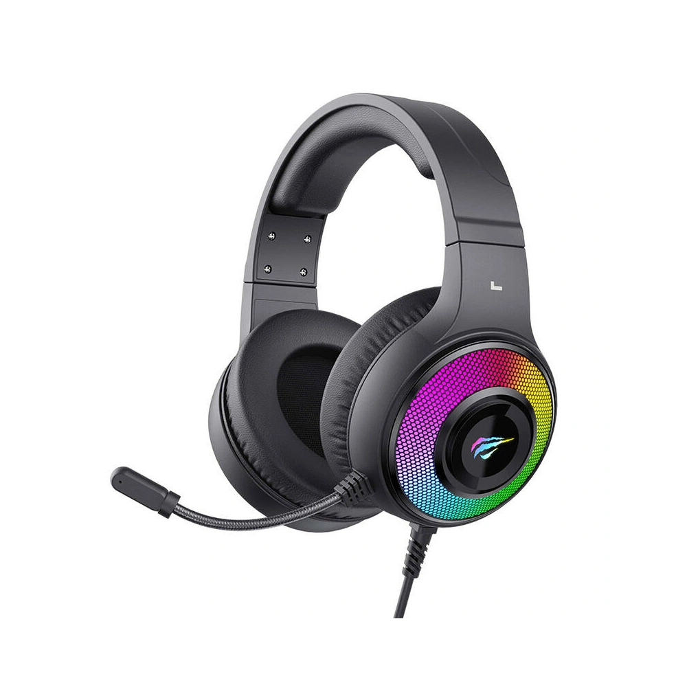 HAVIT CUFFIE GAMING ALTOPARLANTE DA 50MM CON RGB E CONTROLLO