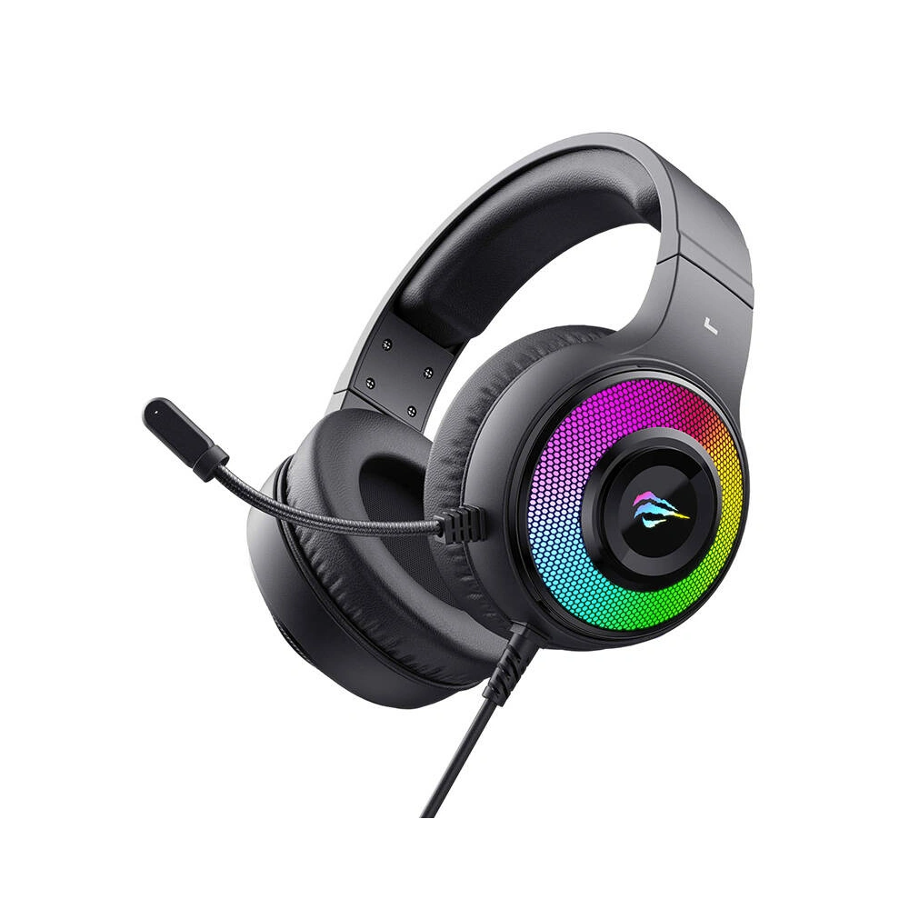 HAVIT CUFFIE GAMING ALTOPARLANTE DA 50MM CON RGB E CONTROLLO