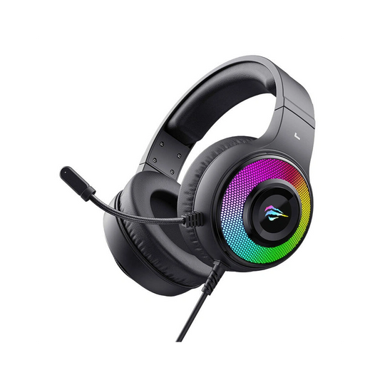 HAVIT CUFFIE GAMING ALTOPARLANTE DA 50MM CON RGB E CONTROLLO