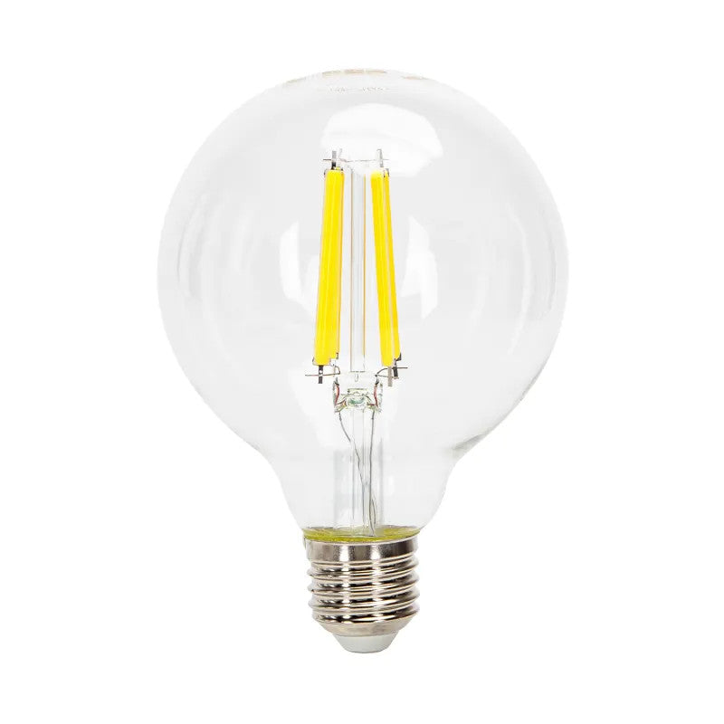 LAMPADINA A FILAMENTO LED G95 E27 10W TRASPARENTE
