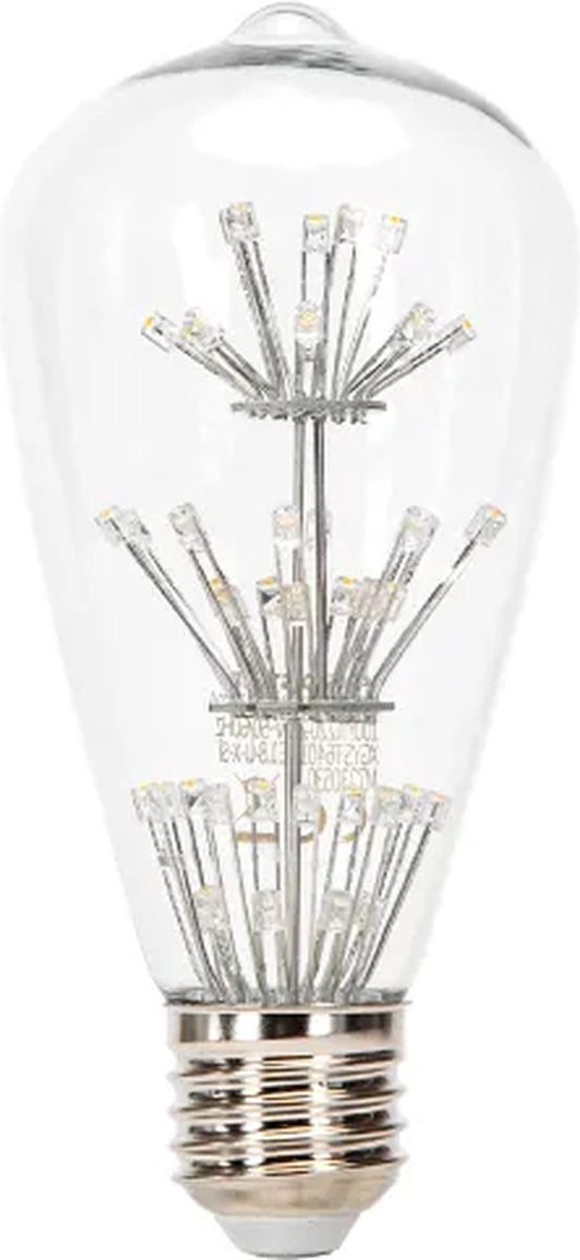 LAMPADINA A FILAMENTO LED STELLATA ST64 E27 1.8W