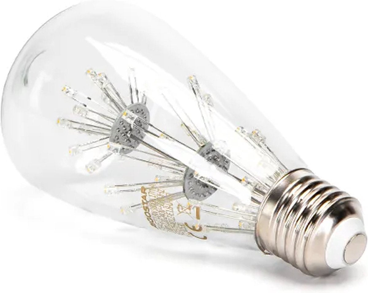 LAMPADINA A FILAMENTO LED STELLATA ST64 E27 1.8W