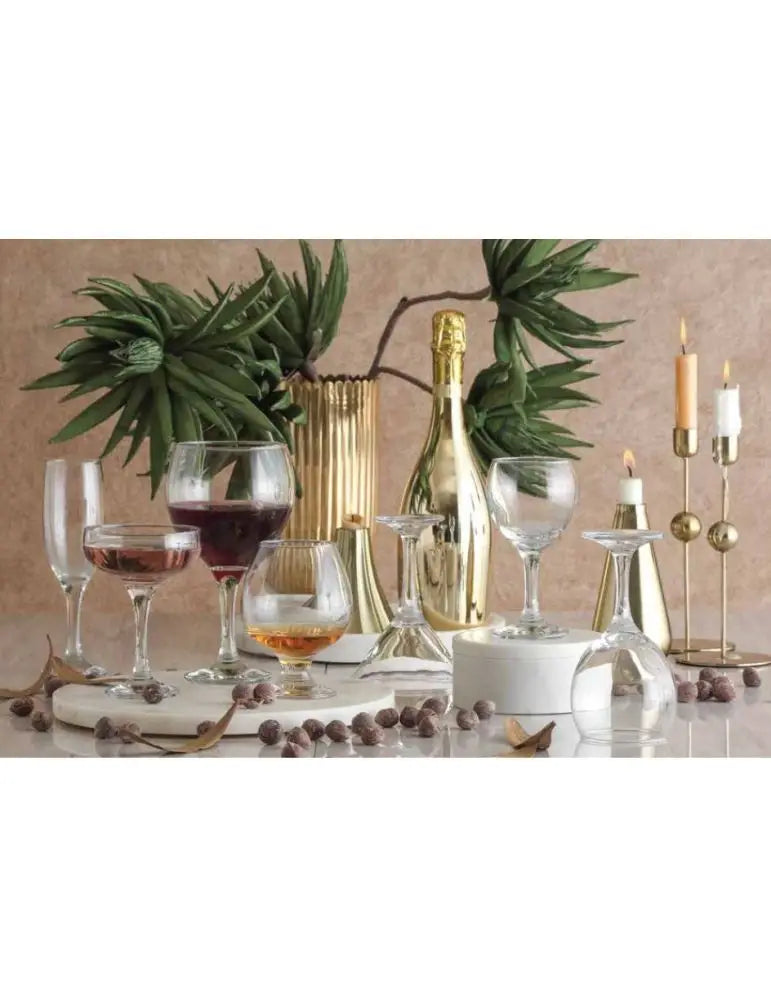 LAV CALICE VINO ROSSO VETRO TRASP. 260CC 3PZ