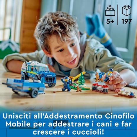 LEGO ADDESTRAMENTO CINOFILO MOBILE 60369