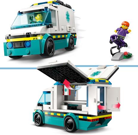 LEGO AMBULANZA DI EMERGENZA 60451