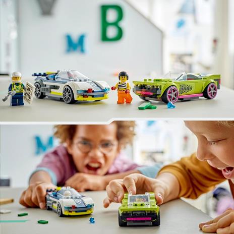 LEGO INSEGUIMENTO DELLA MACCHINA DA CORSA 60415