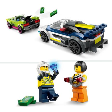LEGO INSEGUIMENTO DELLA MACCHINA DA CORSA 60415