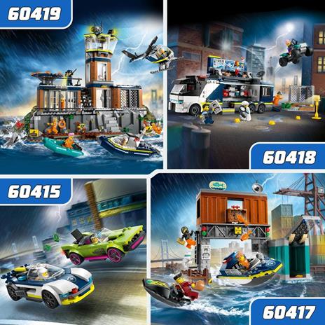 LEGO INSEGUIMENTO DELLA MACCHINA DA CORSA 60415