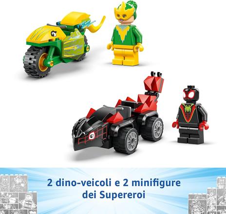 LEGO INSEGUIMENTO SUI DINO-VEICOLI DI SPIN ED ELECTRO 11198