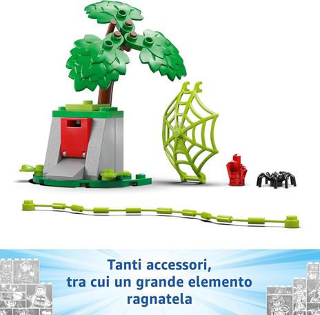 LEGO INSEGUIMENTO SUI DINO-VEICOLI DI SPIN ED ELECTRO 11198