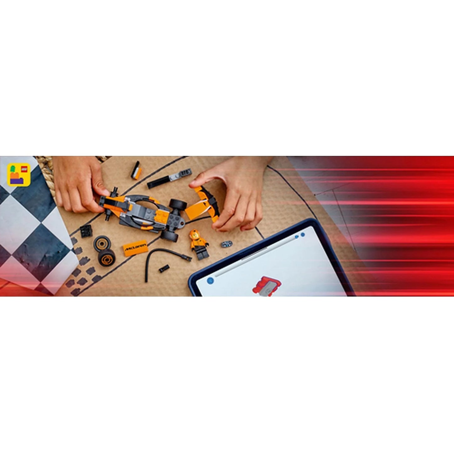 LEGO PILOTA E MONOPOSTO MCLAREN F1  60442