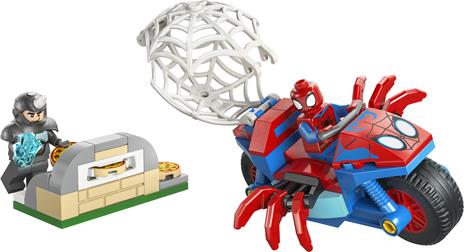 LEGO SPIDEY SULLA MOTO CONTRO RHINO