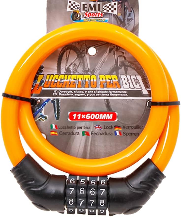 LUCCHETTO PER BICI  11*600MM