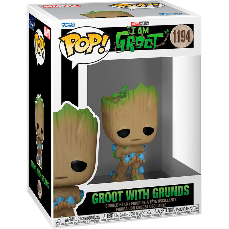MARVEL  I AM GROOT - POP FUNKO VINYL FIGURE 1194 GROOT W/GRO