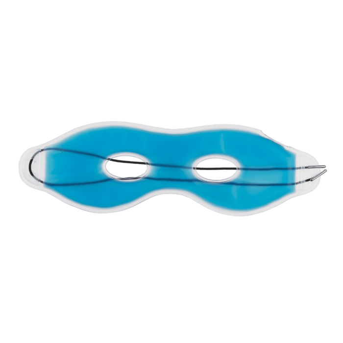 MASCHERA BLU PER OCCHI CON GEL  CA. 24 CM