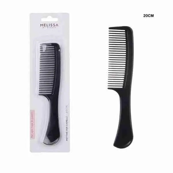 MELISSA PETTINE CAPELLI 20CM NERO