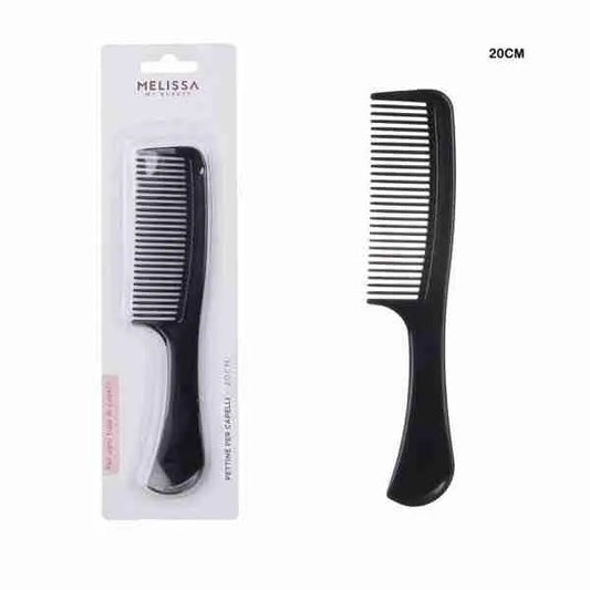 MELISSA PETTINE CAPELLI 20CM NERO