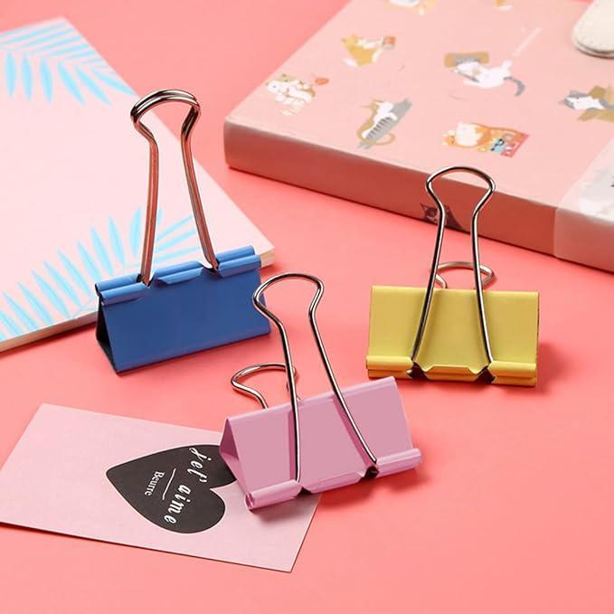 MOLLE FERMACARTE COL. ASS. 8PCS 25MM