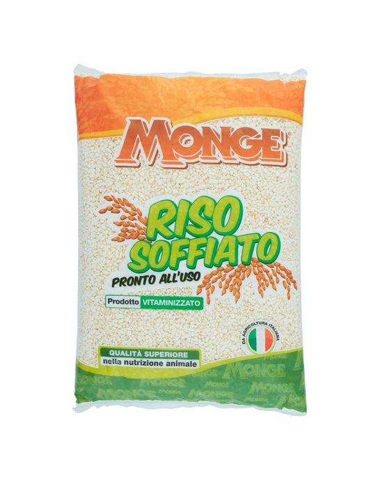 MONGE RISO SOFFIATO PER CANI 1KG