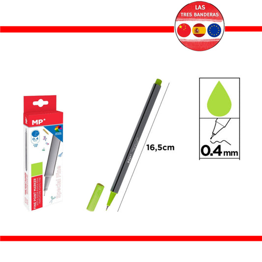 MP PENNA PUNTA FINE 0.4MM VERDE MELA