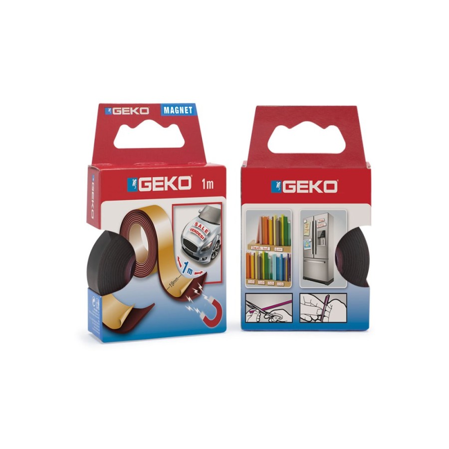 NASTRO ADESIVO MAGNETICO MM 19 X 1 MT IN BOX CHIUSO