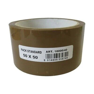 NASTRO IMBALLO NOISE MM 50 X 50 Y AVANA CON ETI. LAT. (IN TO