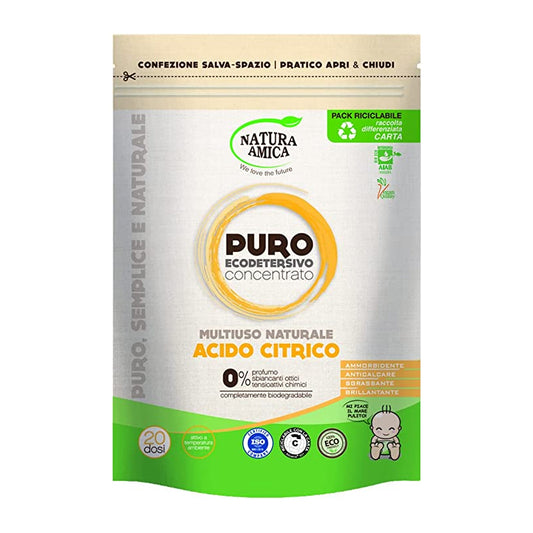 NATURA AMICA PURO ACIDO CITRICO 250GR