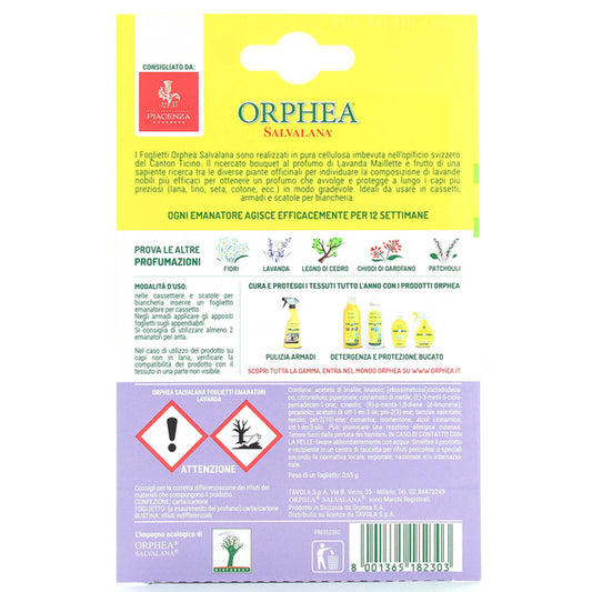 ORPHEA SALVALANA LAVANDA PZ.12