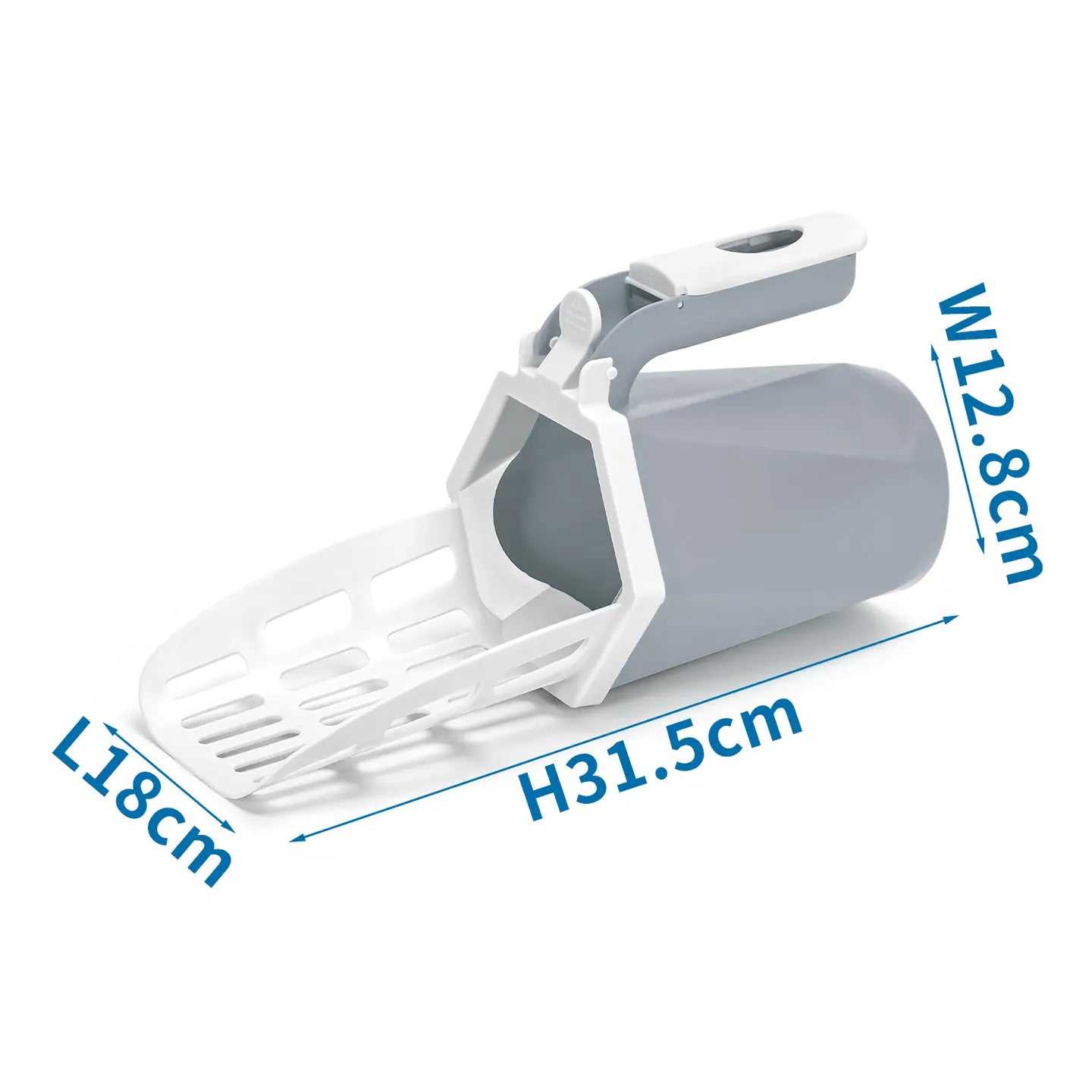 PALETTA PER LETTIERA INTEGRATA(L18*W12.8*H31.5CMGRIGIO)