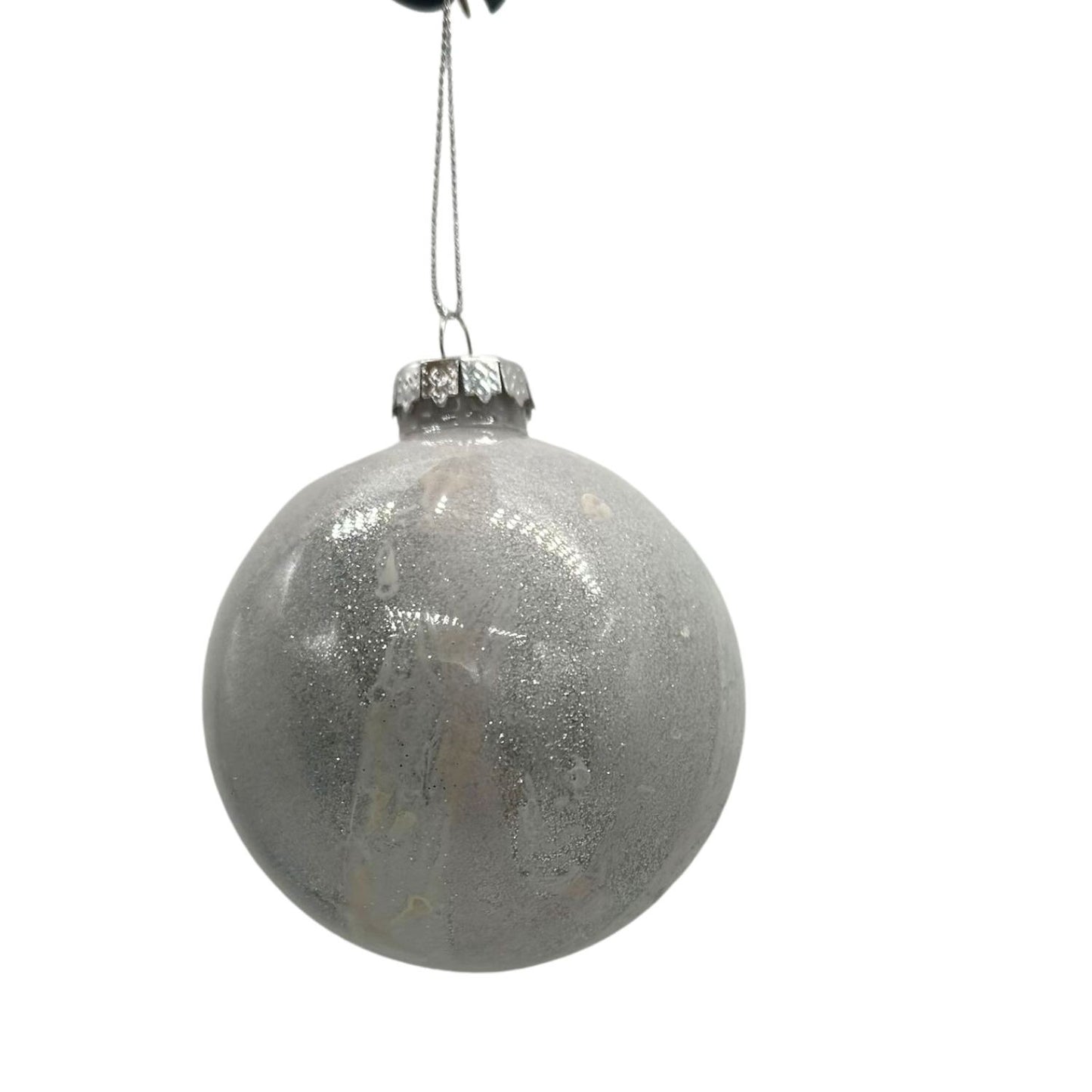 PALLA VETRO 8CM MARMORIZZATASILVERKS20-DU
