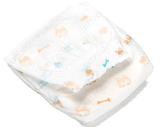 PANNOLINI PER CANI MASCHI 10PZ(SL45*W20CM10 PCSBIANCO)
