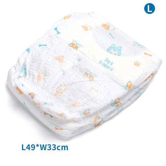 PANNOLINI PER CANI FEMMINE 10PZ(LL49*W33CM10 PZBIANCO)
