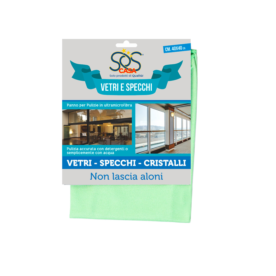 PANNO MICROFIBRA VETRI E SPECCHI