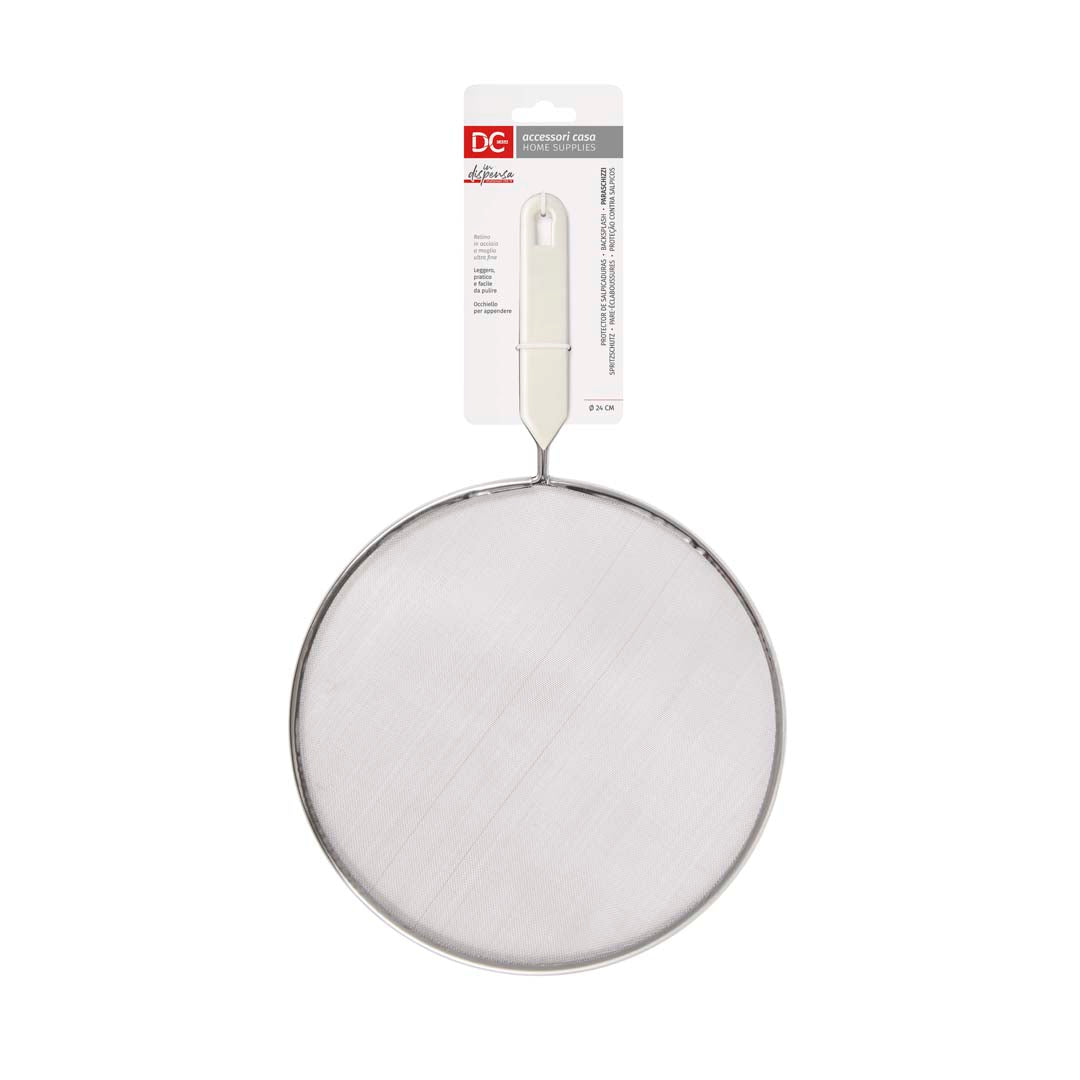 PARASCHIZZI RETE C/MAN. BIANCO D24CM