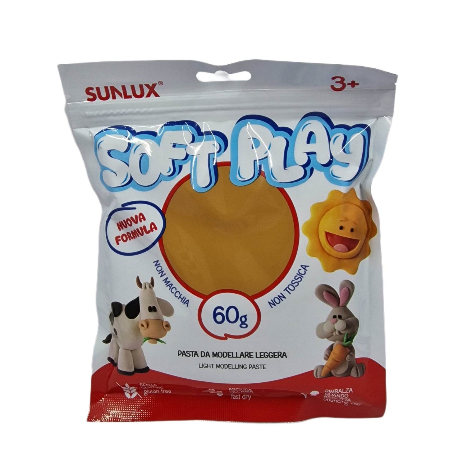 PASTA MODEL. SOFT MARRONE 60GR
