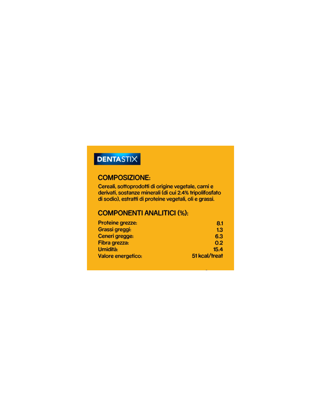 PEDIGREE CANE NEW DENTASTIX S