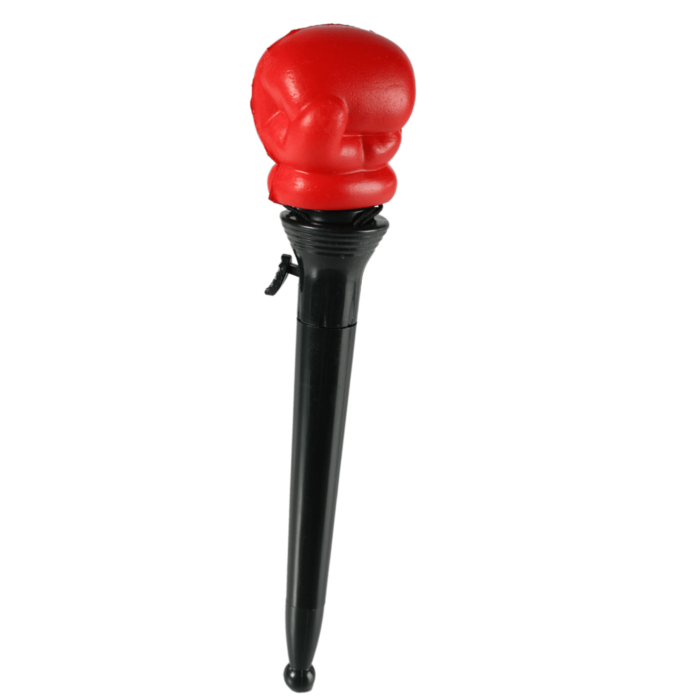 PENNA A SFERA IN PLASTICA GUANTO DA PUGILE CON MECCANISMO D