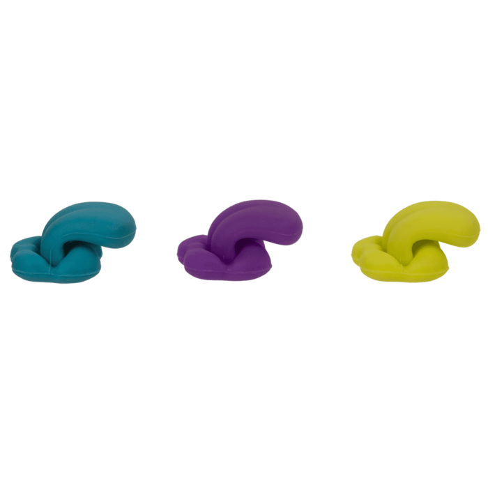 PENNARELLO IN VETRO CIRCA 14 X 1 CM IN SILICONE SET DI