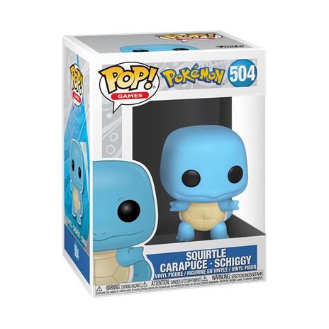POKEMON - POP FUNKO VINYL FIGURE 504 SQUIRTLE 9CM