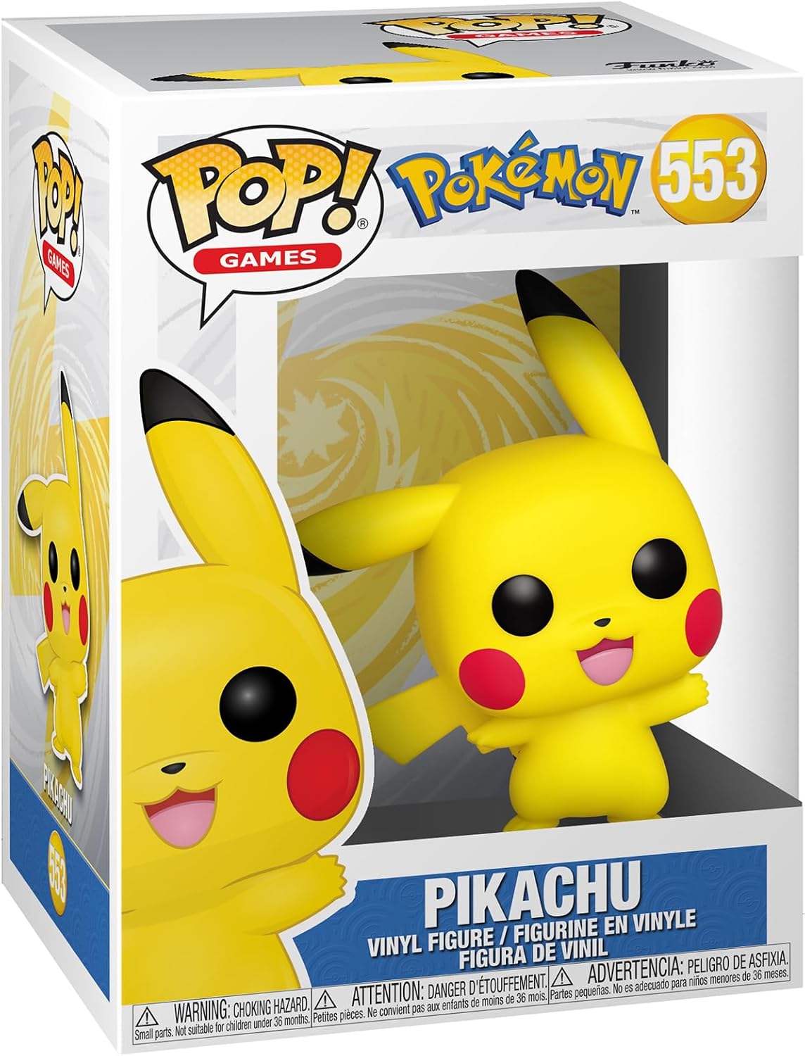 POKEMON - POP FUNKO VINYL FIGURE 553 PIKACHU (WAVING) 9CM